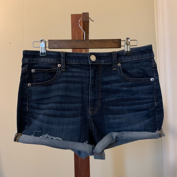 American Eagle Outfitters Pants - American Eagle Dark Wash Denim Shorts
